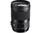 Sigma 40mm f/1.4 DG HSM Art Lens for Nikon - Black