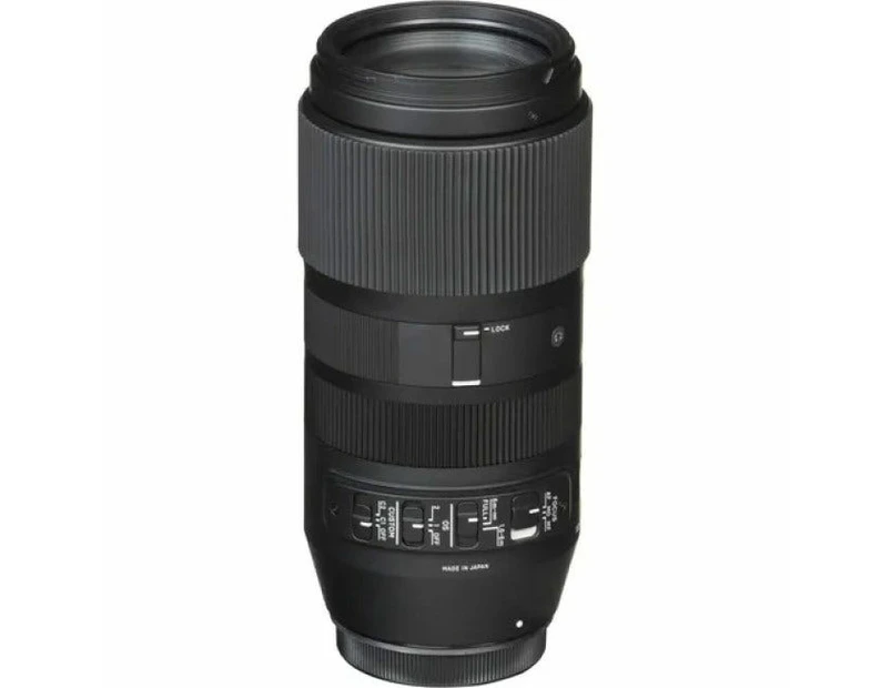 Sigma 100-400mm f/5-6.3 DG OS HSM Contemporary Lens For Canon - Black