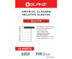 Glanz 35mm Glassine Negative Sheets - 25pk