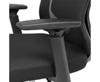 Advwin Ergonomic Office Chair Mesh High Back Desk Chair with Adjustable Lumbar Support Headrest Armrest