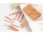Nude by Nature Luxe Beauty Ultimate 15 Piece Brush Set