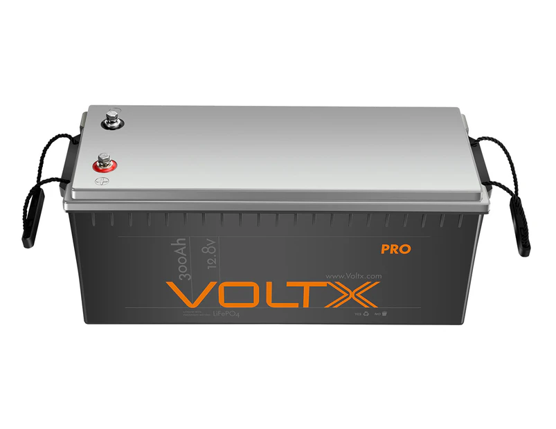 VoltX 12V 300Ah Lithium Battery LiFePO4 300A BMS Deep Cycle RV Camping