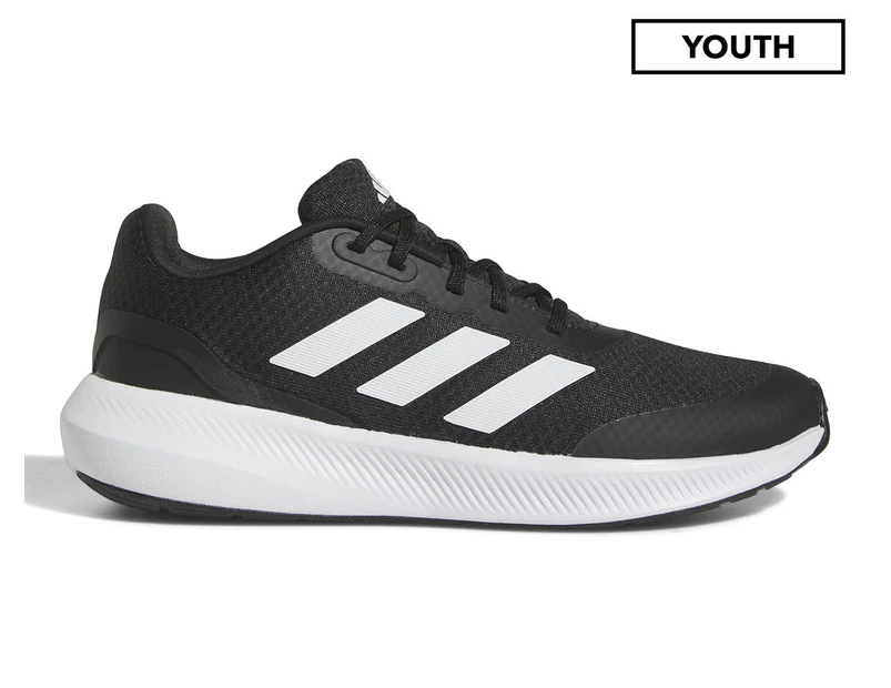 Adidas Youth Boys' Runfalcon 3.0 Running Shoes - Core Black/Cloud White