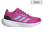 Adidas Youth Girls' Runfalcon 3.0 Running Shoes - Lucid Fuchsia/Blue Dawn/Core Black