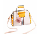 Large-Capacity Handbags, Ladies' Wallets And Handbags, Artificial Leather Shoulder Bag,White