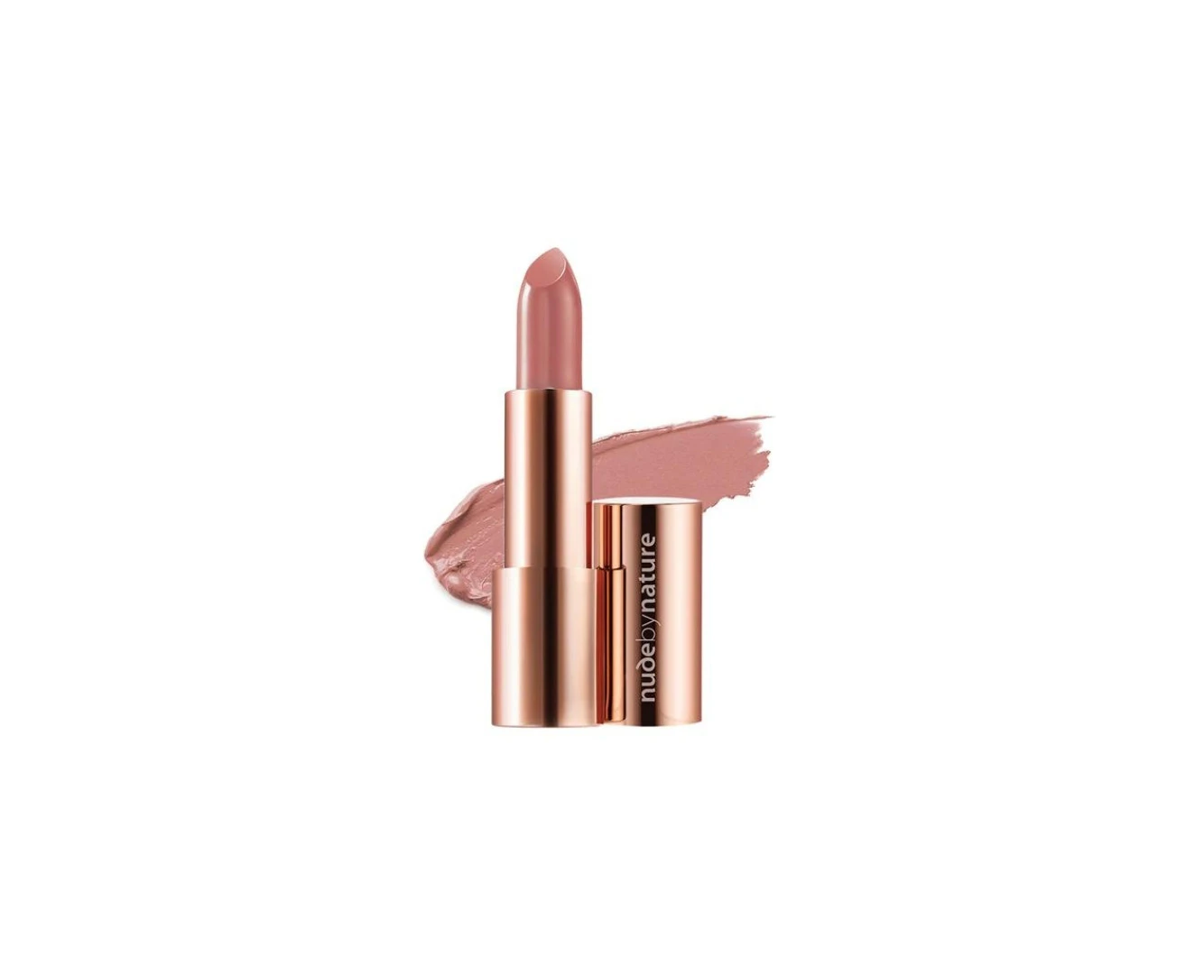 Nude by Nature Moisture Shine Lipstick 4g - 01 Bare Pink