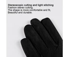 Winter Gloves For Women Cold Weather Touchscreen Texting Gloves - Warm & Thermal Gloves Windproof,Black
