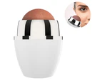 Oil-Absorbing Volcanic Face Roller, Reusable Facial Makeup Skincare Tool For Home Or Travel Mini Massage,White