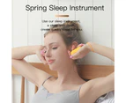 Sleep Aid Brain Massage Adjust Heart Rate Relieve Headache Focus Attention Anxiety Relief Items Small And Easy To Carry Improve Deep Sleep,Yellow