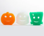 Scrub Daddy Halloween Shapes Scrubber 3pk- Orange/White/Green