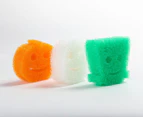 Scrub Daddy Halloween Shapes Scrubber 3pk- Orange/White/Green
