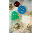 Scrub Daddy Christmas Shapes Scrubber  3pk- White/Blue/Green