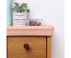 Protection Strip Children'S Soft Corner Self-Adhesive Edge Protection Furniture Anti-Sharp Corner 6.6Ft,Pink