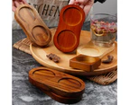 Salt And Pepper Mill Tray, Wood Tray, Salt & Pepper Grinder Accessories Fit Many Mills & Shakers,U Type