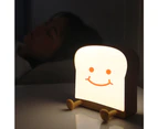 Cute Night Light, Toasted Bread Led Night Light, With Charging, Portable Bedroom Bedside Light, Birthday Gift,Style4