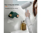 Hair Dryer Holder Wall Mounted,Self Adhesive Hair Tool Organizer Storage Blow Dryer Holder Rack,Green Fruits