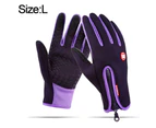 Waterproof Winter Gloves -30℉ Warm Windproof All Fingers Touch Screen Gloves For Men Skiing And Outdoor Work,I