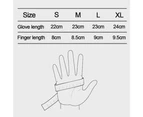 Waterproof Winter Gloves -30℉ Warm Windproof All Fingers Touch Screen Gloves For Men Skiing And Outdoor Work,I