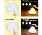 Duck Night Light, Cute Animal Light, Dimmable Usb Charging Silicone Light, Timer And Touch Control,Yellow