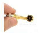 Valve Stem Extension Extenders Tire Right Angled Brass Universal Adapter For Truck Car Motorcycle Bike,Gold, 90