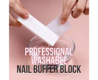 4Pcs Nail Buffer Block Manicure Natural Buffing Block Durable Nail Buff For Pedicure Nail Block,Type: Style3