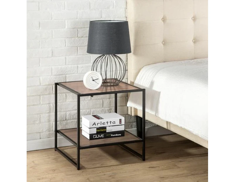 Zinus Modern Studio Collection Set of Two bedside tables | Night Stands | Side tables