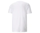 Puma Men's Essentials Small Logo Tee / T-Shirt / Tshirt - Puma White