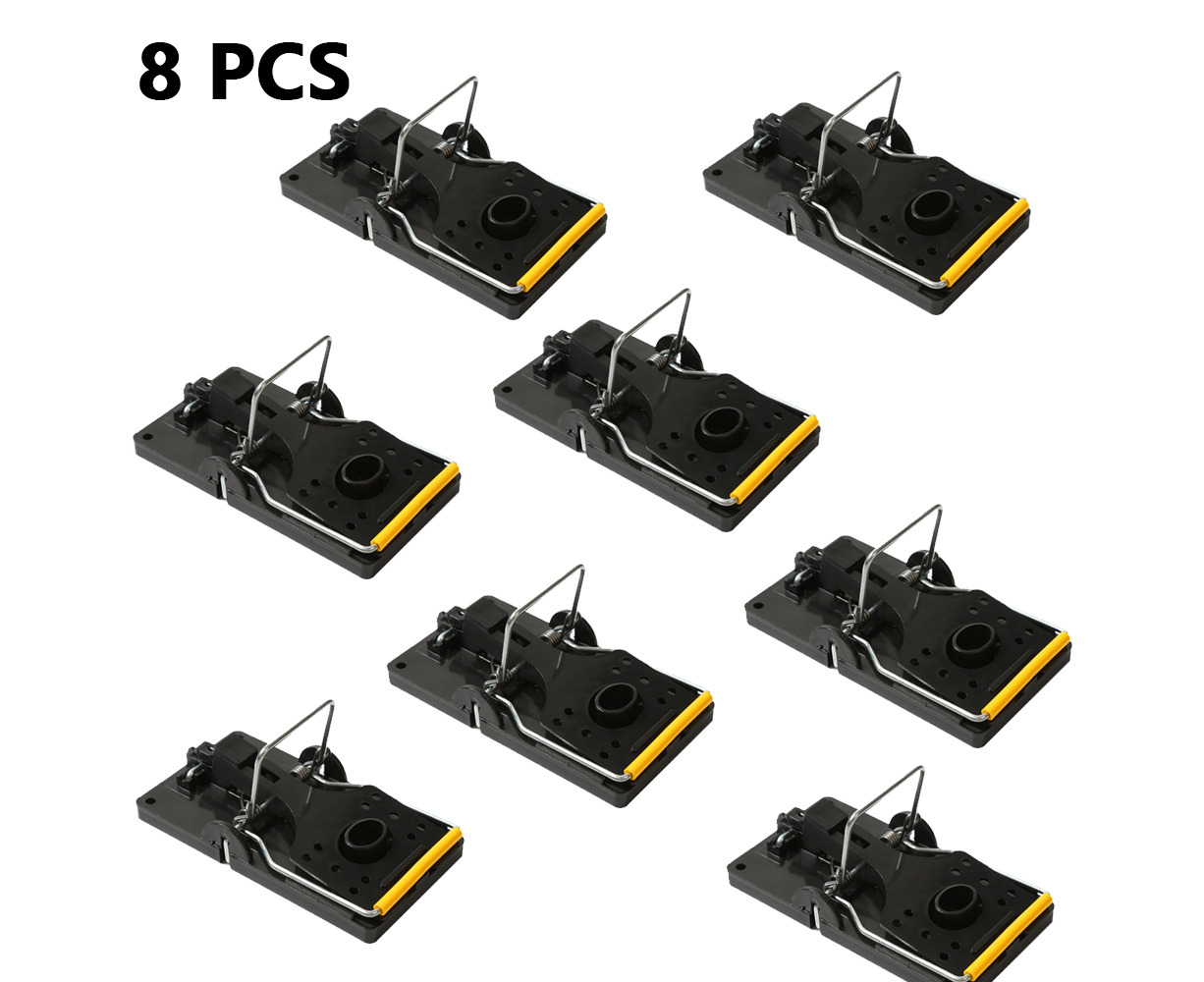 8Pcs Mouse Traps for House Small Mice Trap for Indoor Reusable Rat