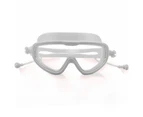 Swim Goggles With Ear Plugs, Anti Fog Uv Protection No Leaking ,Leak-Fool Goggles,Gray
