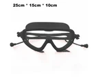 Swim Goggles With Ear Plugs, Anti Fog Uv Protection No Leaking ,Leak-Fool Goggles,Black