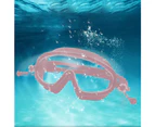 Swim Goggles With Ear Plugs, Anti Fog Uv Protection No Leaking ,Leak-Fool Goggles,Pink