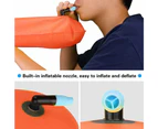 Swimming Bubble Safety Float With Adjustable Waist Belt For Open Water Swimmers,Orange