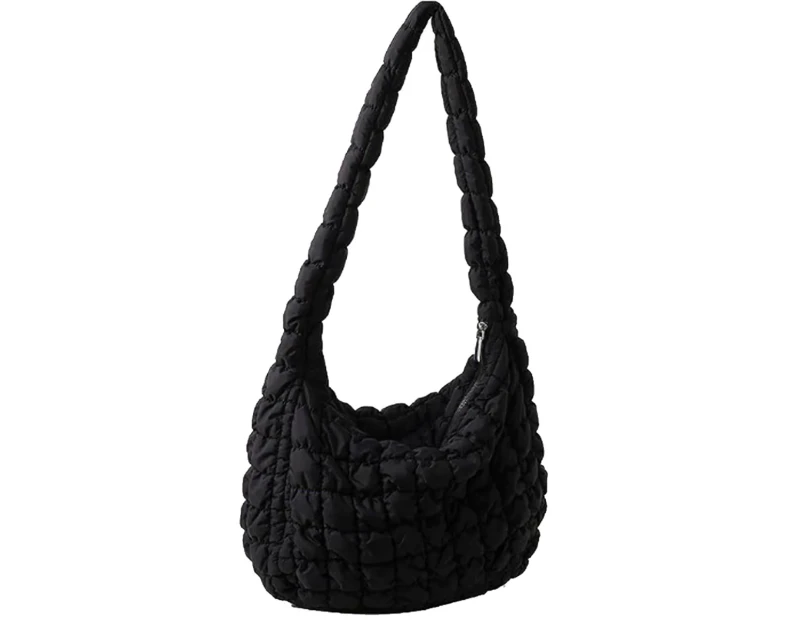 Quilted Tote Bag for Women Puffer Bag Quilted Bag Lightweight