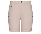 KATIES - Womens Shorts -  Cotton Canvas Shorts - Blush