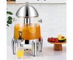 SOGA Stainless Steel 12L Beverage Dispenser Hot and Cold Juice Water Tea Chafer Urn Buffet Drink Container Jug