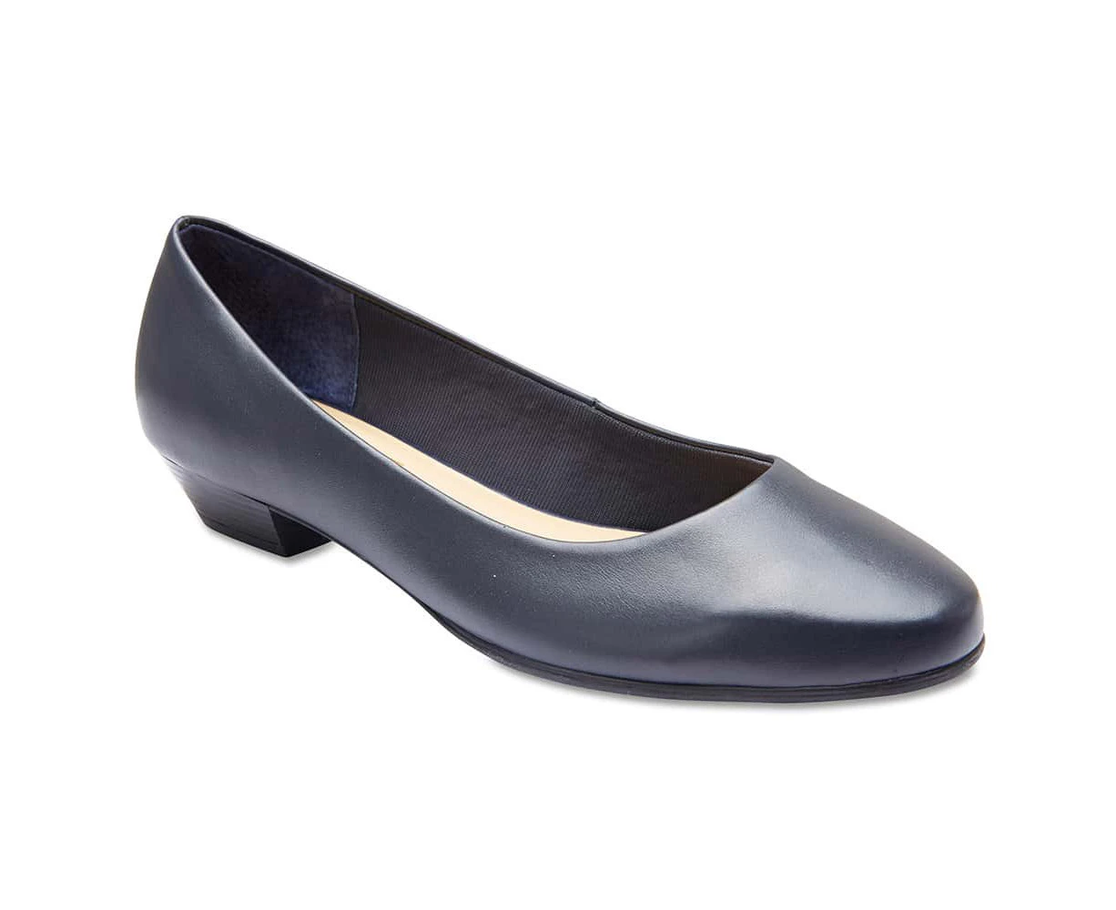 Womens Footwear Easy Steps Regal Navy Glove Pump