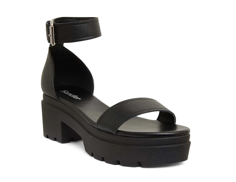 Womens Footwear Sandler Cameron Black Glove Sandal