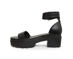 Womens Footwear Sandler Cameron Black Glove Sandal