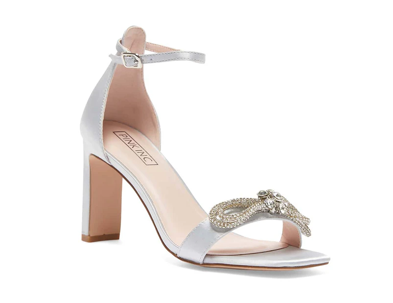 Womens Footwear Pink Inc Honey Silver Satin Pump