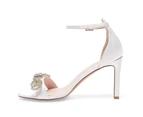 Womens Footwear Pink Inc Honey Ivory Satin Pump