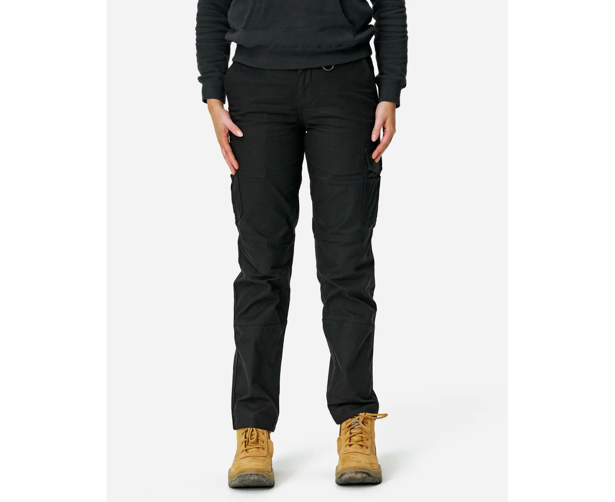 Womens slim pant black