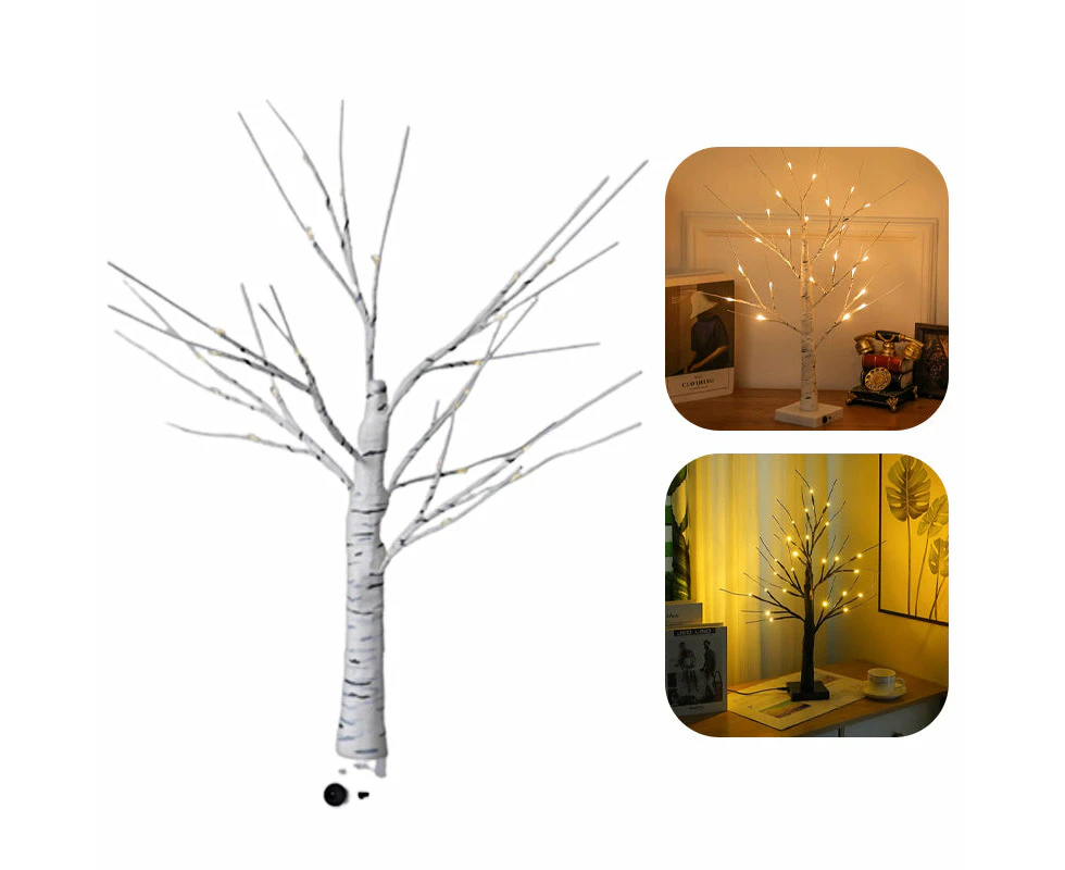 Home Decoration LED Illuminated Birch Tree