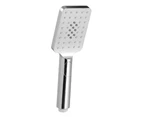 Handheld Shower Head 3.1'' High Pressure 3 Spray Modes Square Chrome