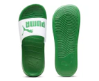 Puma Unisex Popcat 20 Slides - Puma White/Archive Green
