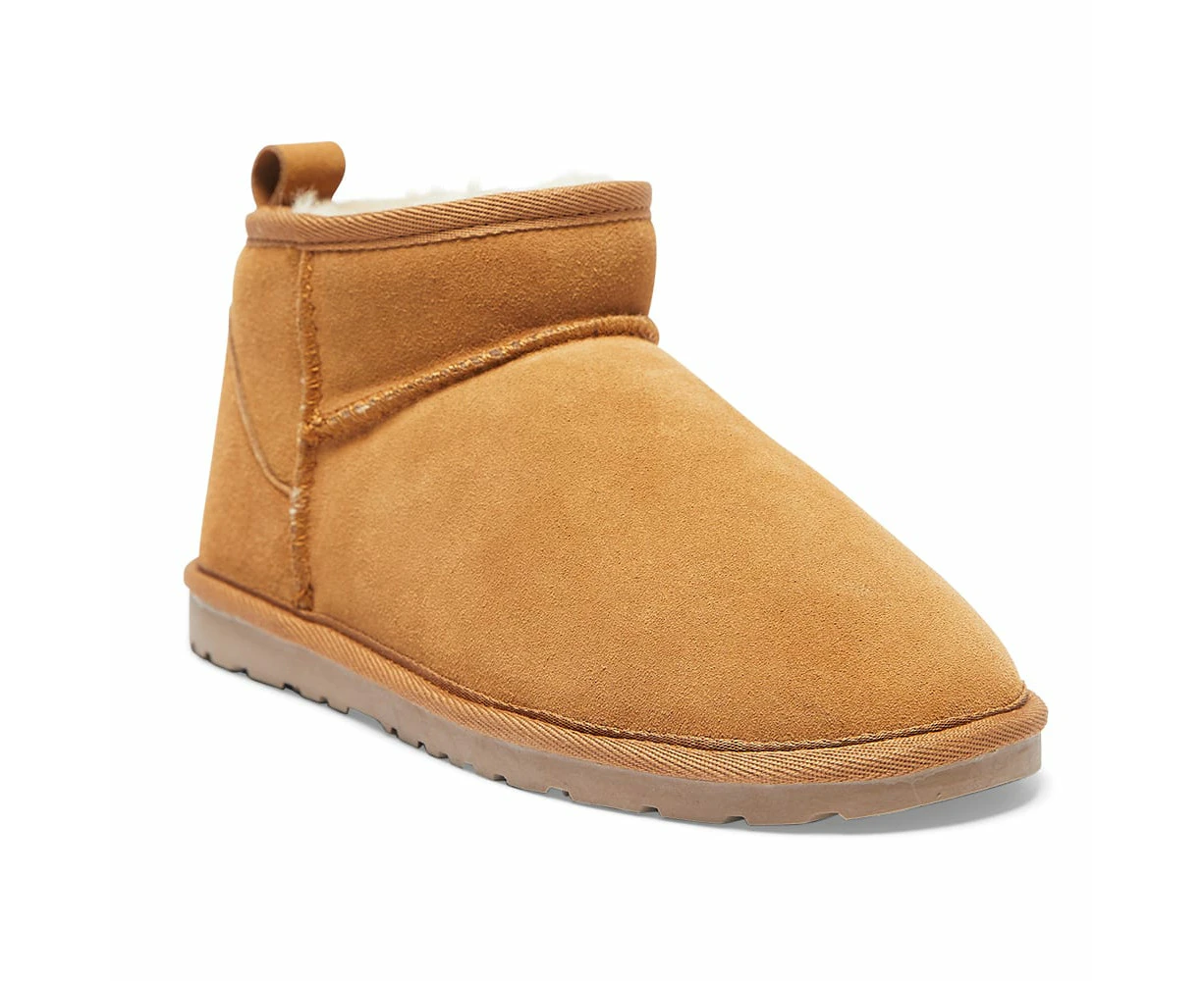 Womens Footwear Easy Steps Pillow Chestnut Suede Boot