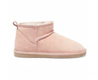 Womens Footwear Easy Steps Pillow Pink Suede Boot