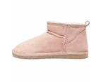 Womens Footwear Easy Steps Pillow Pink Suede Boot