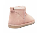 Womens Footwear Easy Steps Pillow Pink Suede Boot