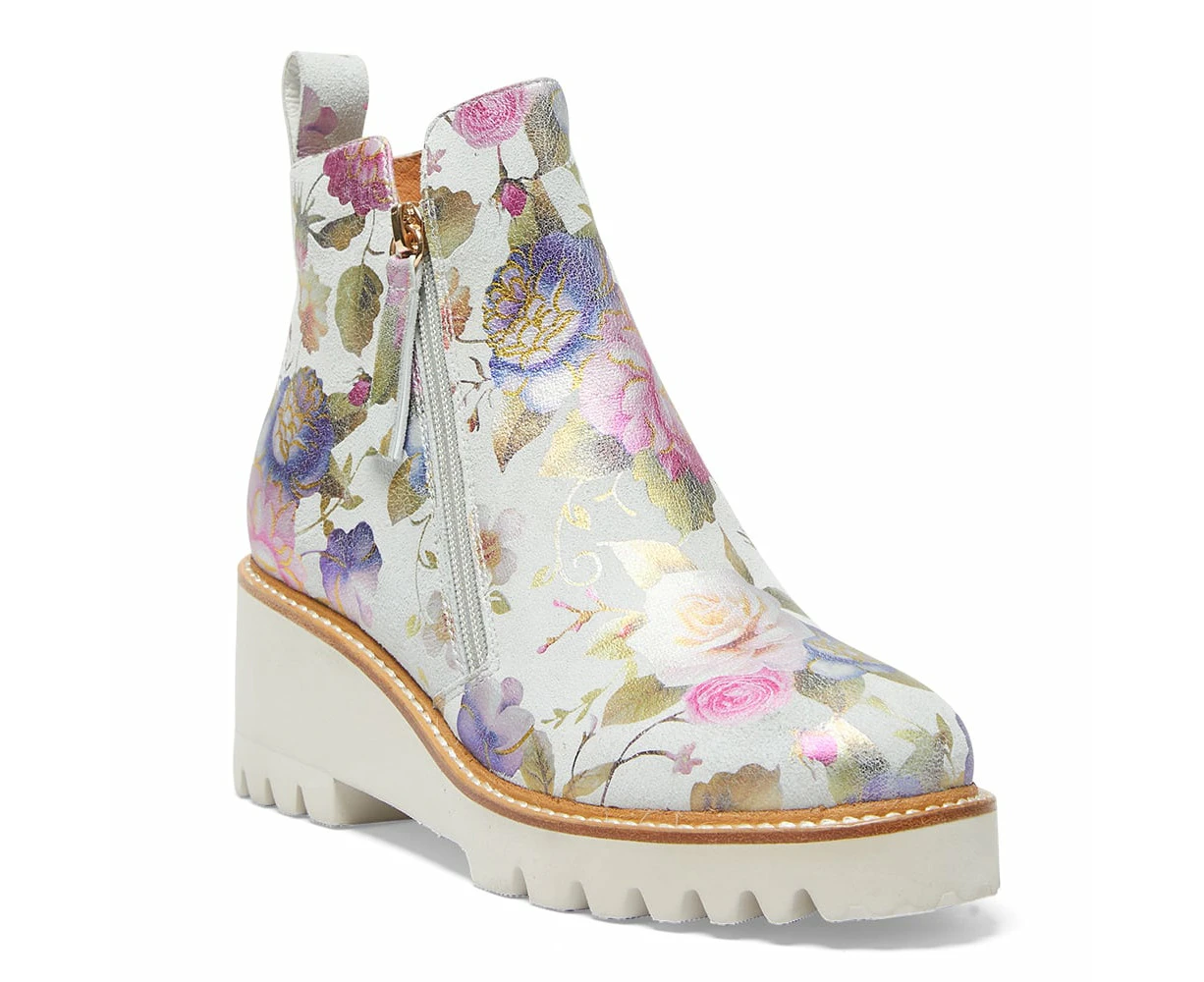 Womens Footwear Jane Debster Jester White Floral Boot