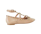 Womens Footwear Pink Inc Inez Nude Kid Flat